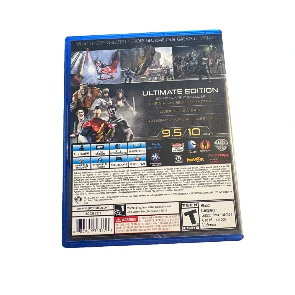 PS4 Injustice: Gods Among Us- Ultimate Edition - Sony PlayStation 4